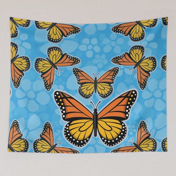 Item preview, Monarch Butterfly Flower Pattern designed and sold by Mark Zajac.