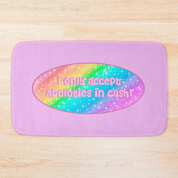 Item preview, I only accept apologies in ca$h designed and sold by anitaogata.