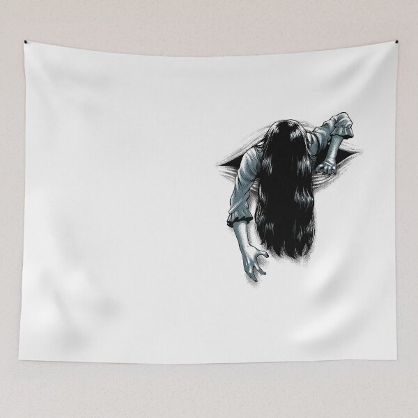 Item preview, Creepy Ghost Girl Emerging From Your Wherever designed and sold by ctkrstudio.