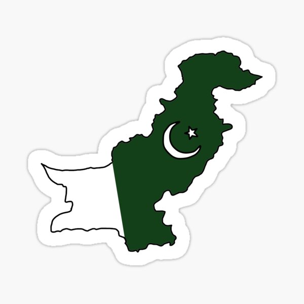 PAKISTAN Pakistanische Landkarte-Flagge Fahne Vinyl Sticker Aufkleber 123mm PAKISTAN Pakistanische Landkarte-Flagge Fahne Vinyl Sticker Aufkleber 123mm