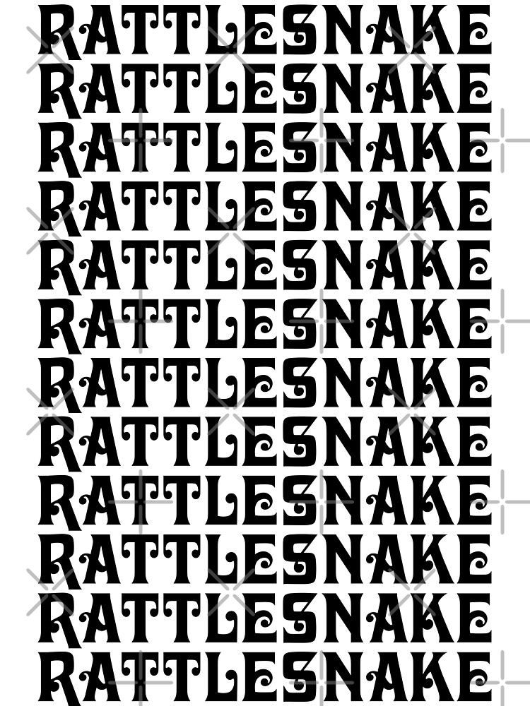 "King Gizzard Rattlesnake" Poster by jimmyzee Redbubble