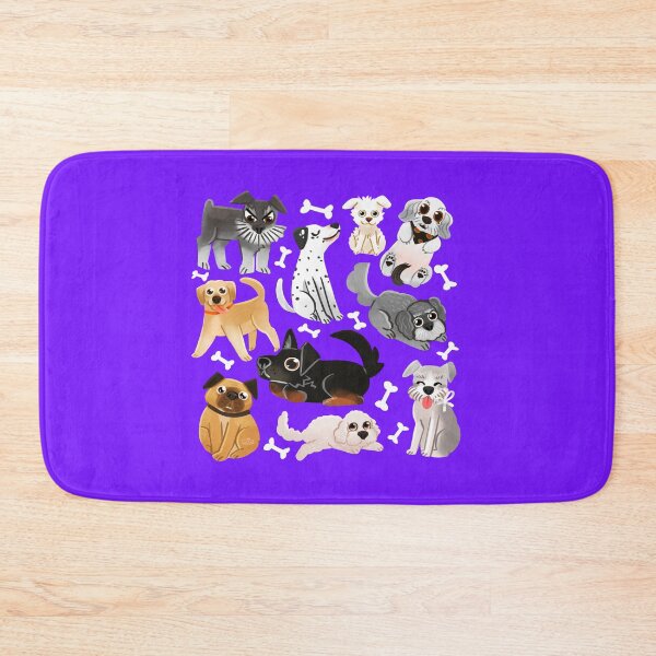 Item preview, Dog with bones pattern  designed and sold by JenChibi.