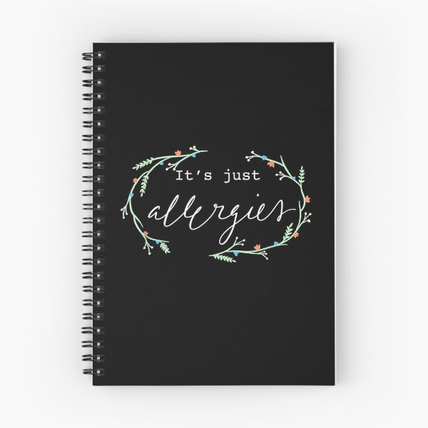 Item preview, It’s Just Allergies I’m Not Sicks Funny Quote Design  designed and sold by janellero552.