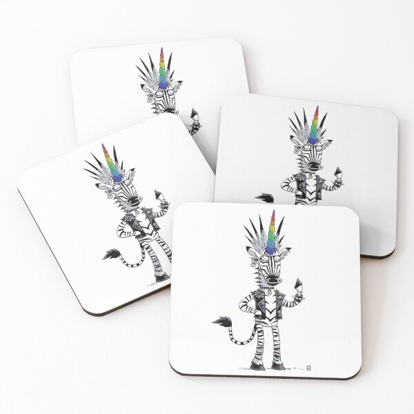 Item preview, Punk Zebracorn designed and sold by Chuck Whelon.