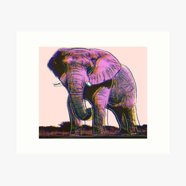 Item preview, AW African Elephant designed and sold by Peace,Love & Art.