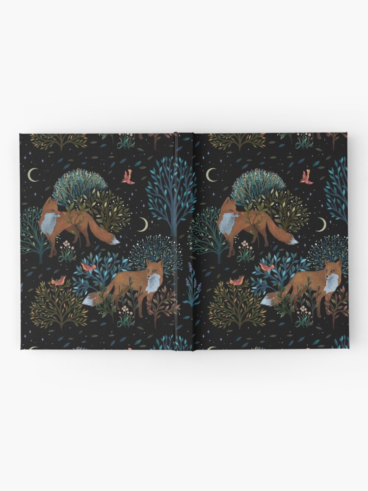 Thumbnail 2 of 3, Hardcover Journal, Forest Fox designed and sold by episodicDrawing.