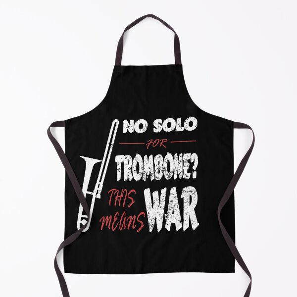 Item preview, No solo for trombone? This means war - music joke for trombonists designed and sold by eskina.