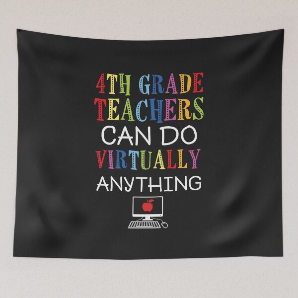 Item preview, 4th Grade Teachers Can Do Virtually Anything Gift designed and sold by CreativeGift.