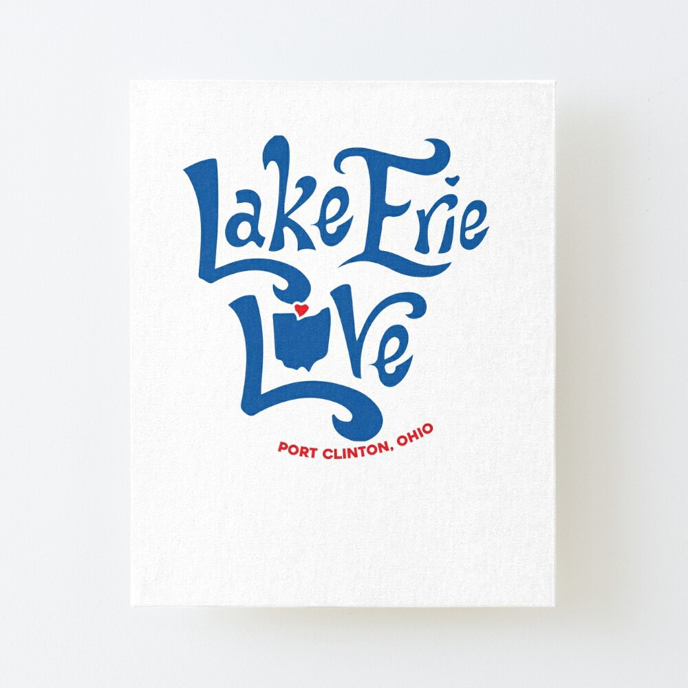 Lake Erie Love Rock the Lake Ohio Local Travel Goals Great Lakes Lover  Fishing | Backpack