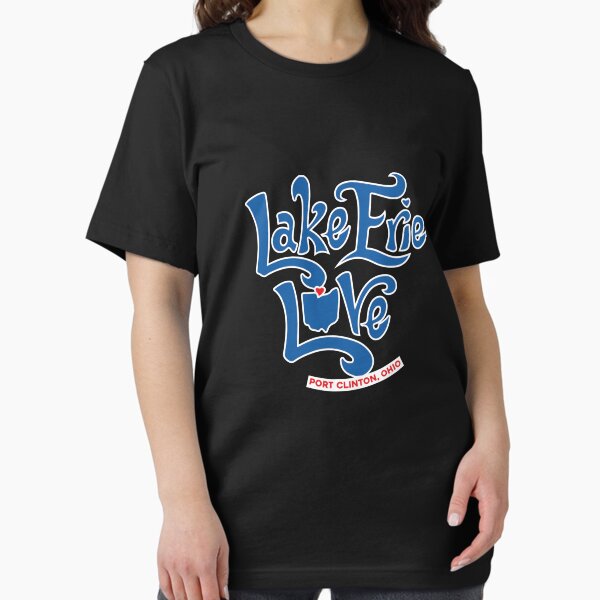Item preview, Lake Erie Love Rock the Lake Ohio Local Travel Goals Great Lakes Lover Fishing designed and sold by Zkoorey.
