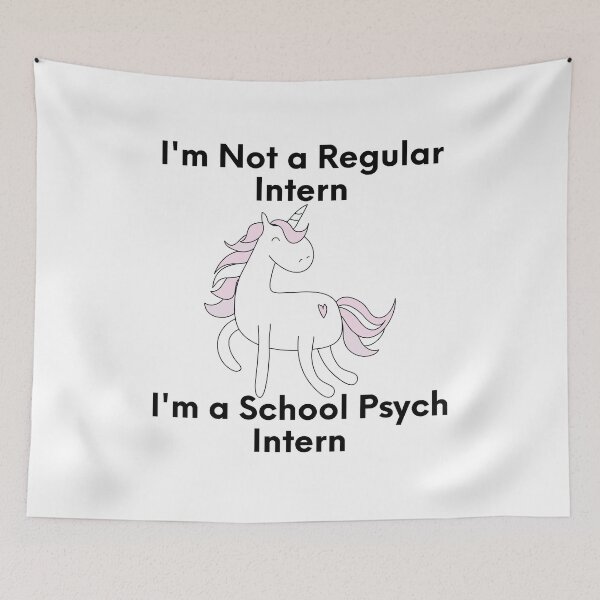 Item preview, School psychologist intern designed and sold by EvyStickersx.