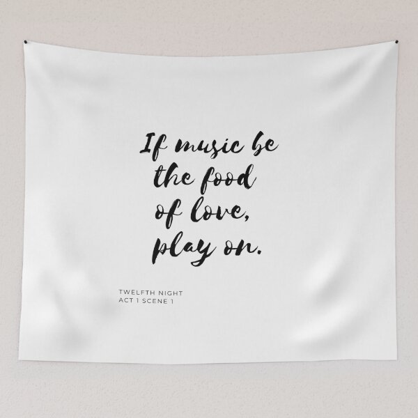 Item preview, If Music Be The Food of Love Play On designed and sold by Larchar.
