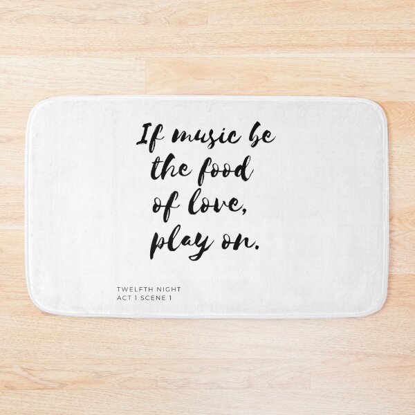 Item preview, If Music Be The Food of Love Play On designed and sold by Larchar.