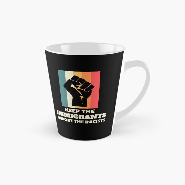 Item preview, Keep The Immigrants Deport The Racists designed and sold by Combistudios.