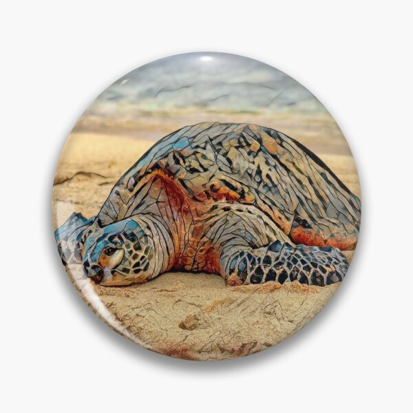 Item preview, Coming Ashore - Turtle designed and sold by Marlene Watson-Hall.