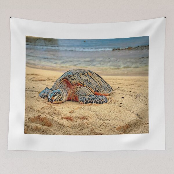 Item preview, Coming Ashore - Turtle designed and sold by Marlene Watson-Hall.
