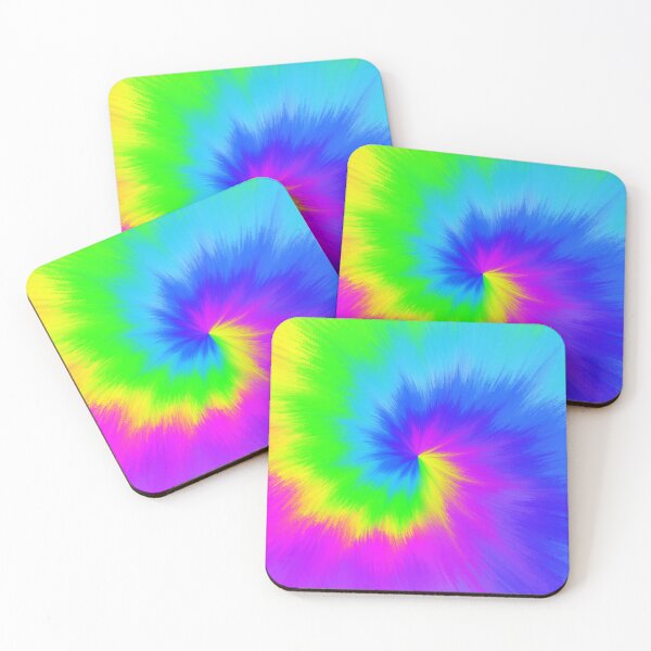 Item preview, Tie Dye Colorful Neon Pop of Color designed and sold by digitalvintage.