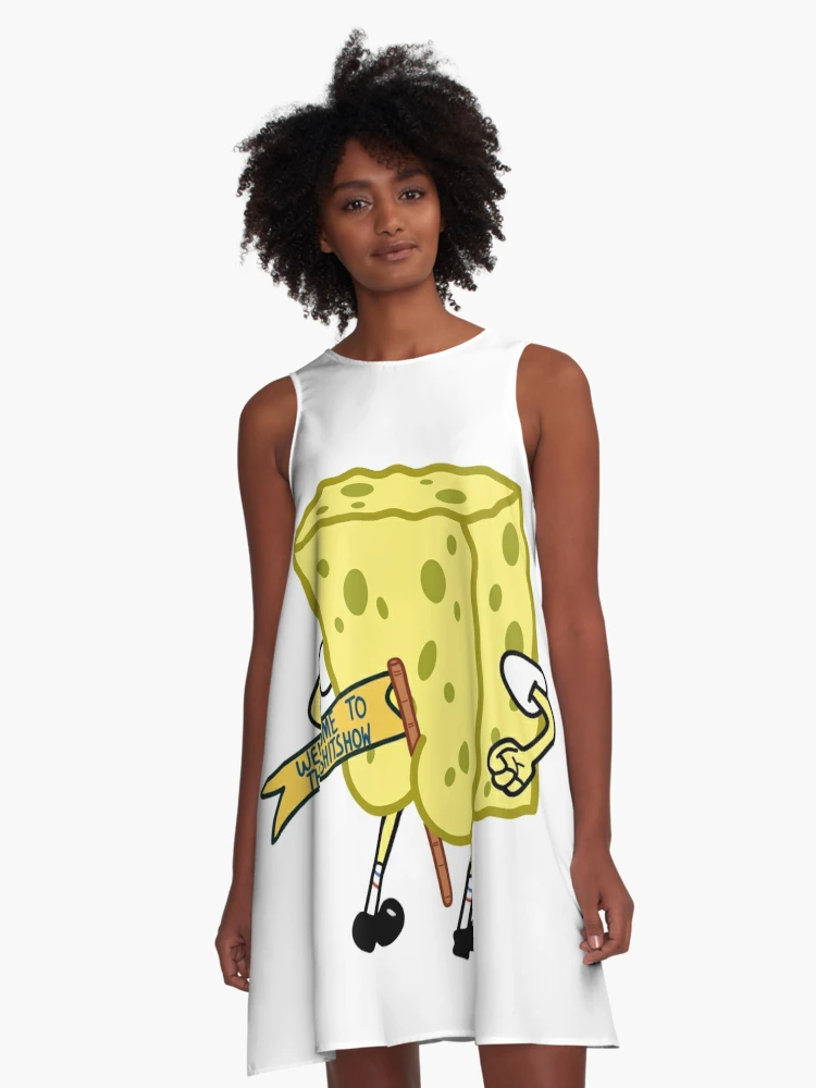 welcome to the shitshow spongebob squarepants A-Line Dress for