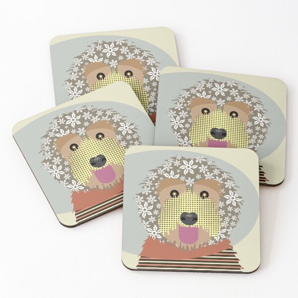 Item preview, Labradoodle designed and sold by lanrestudio.