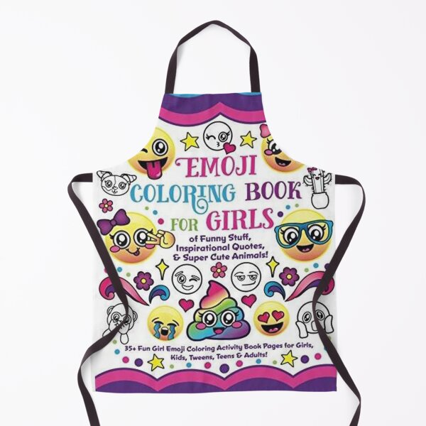 Item preview, Emoji Coloring Book For Girls designed and sold by FunnyDio.
