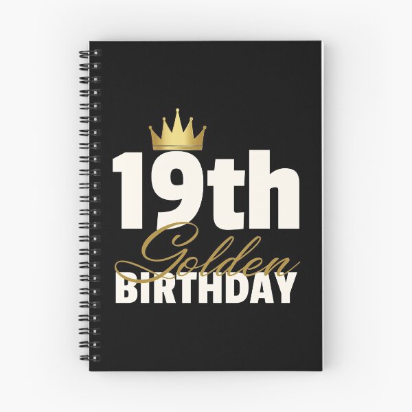 Item preview, 19th Golden Birthday Year Age Crown product designed and sold by doodabobs.