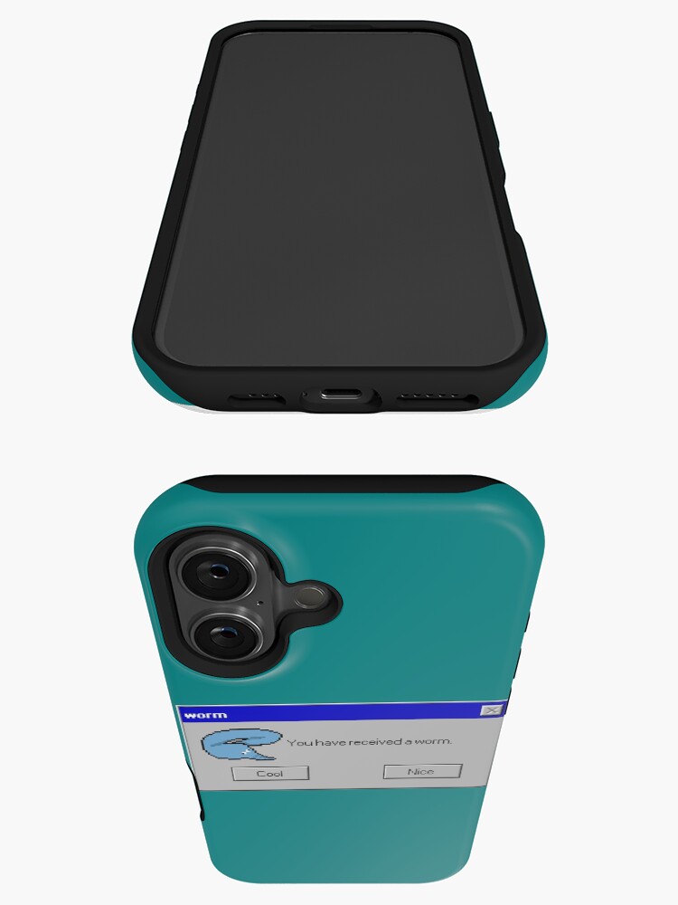 Imagen 3 de 4, Funda de iPhone con la obra Gusano digital, diseñada y vendida por frenchMuppett.