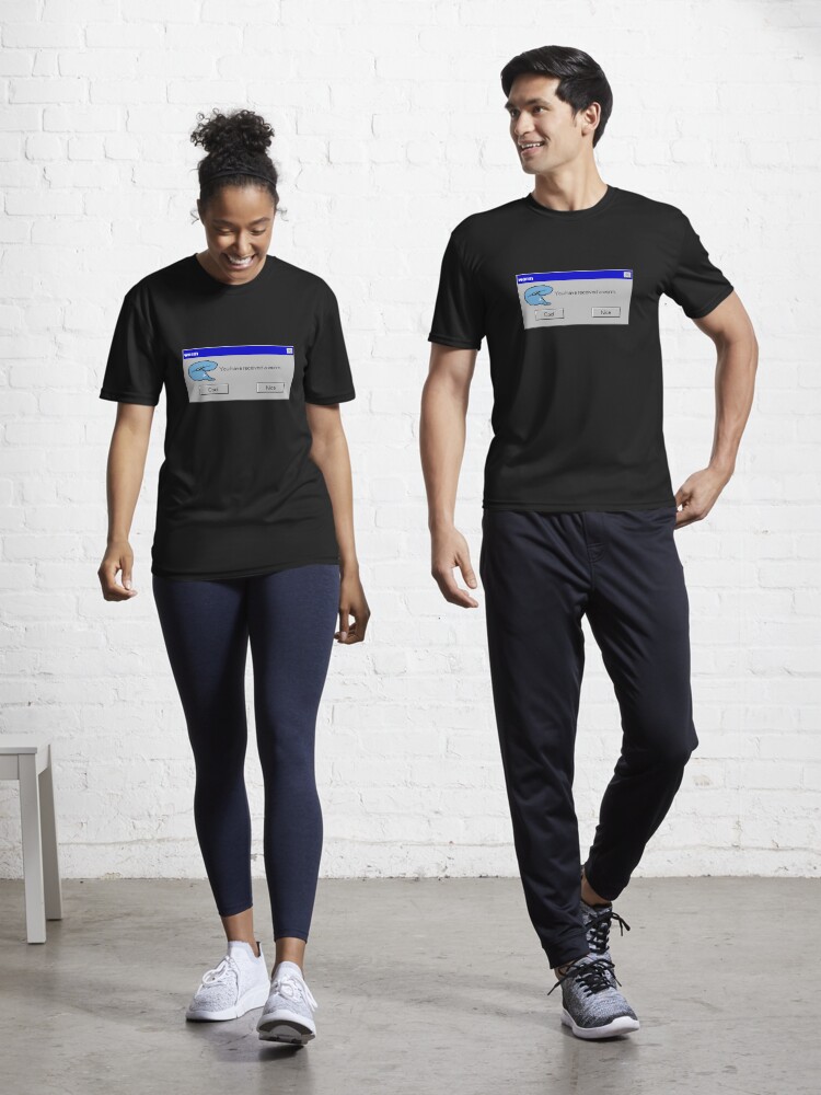 Imagen 1 de 7, Camiseta deportiva con la obra Gusano digital, diseñada y vendida por frenchMuppett.