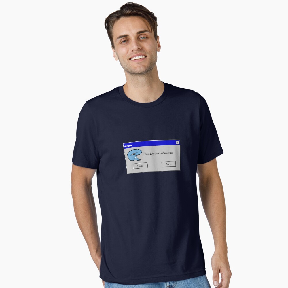 Vista previa del artículo con la obra «Camiseta esencial», diseñado y vendido por frenchMuppett.