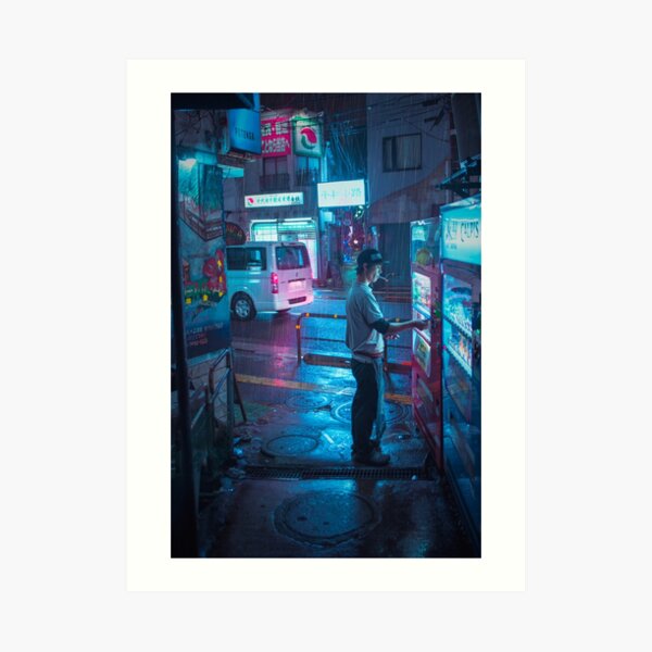 Coffee and Cigarette - Vertical Art Print