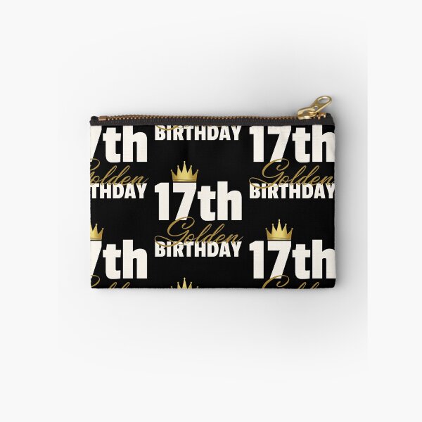 Item preview, 17th Golden Birthday Year Age Crown graphic designed and sold by doodabobs.