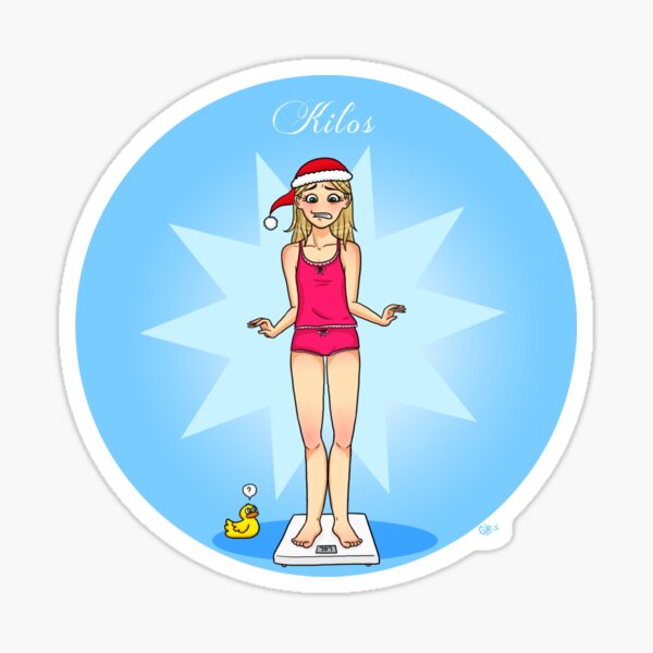 X-mas diet Sticker