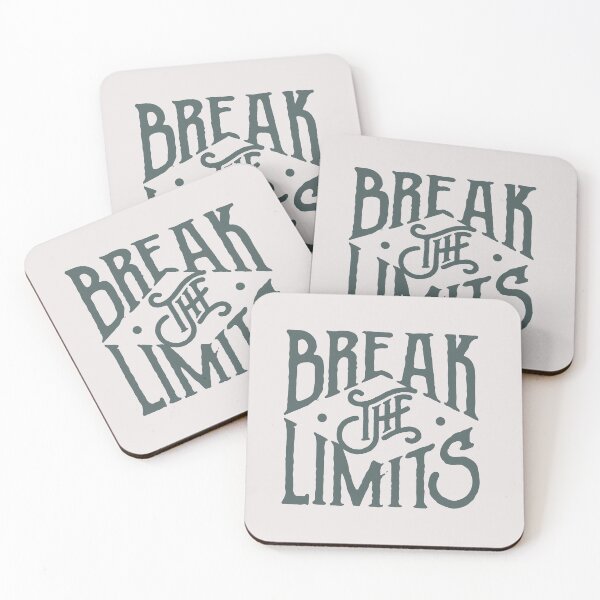 Item preview, Break The Limits Typography Motivational Quote designed and sold by winstonart.