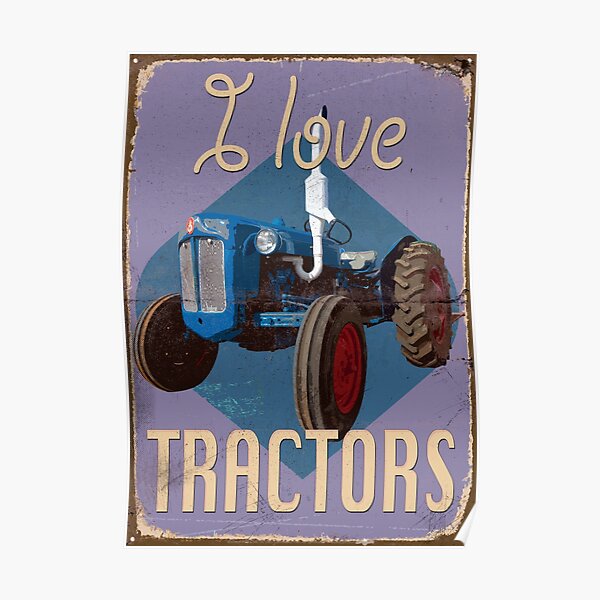 TractorPosterDX_01a Poster