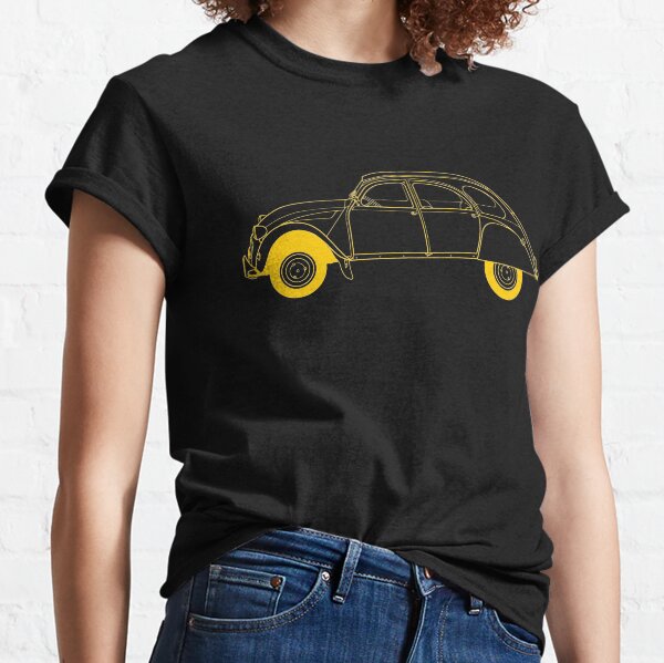 Yellow Citroën 2CV Classic T-Shirt