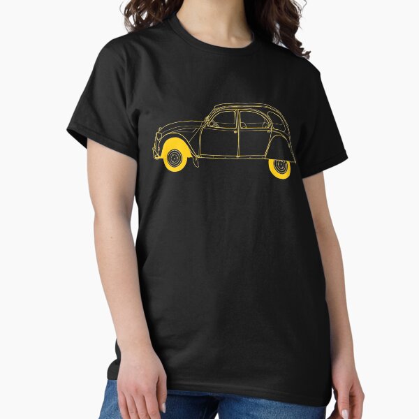 Yellow Citroën 2CV Classic T-Shirt