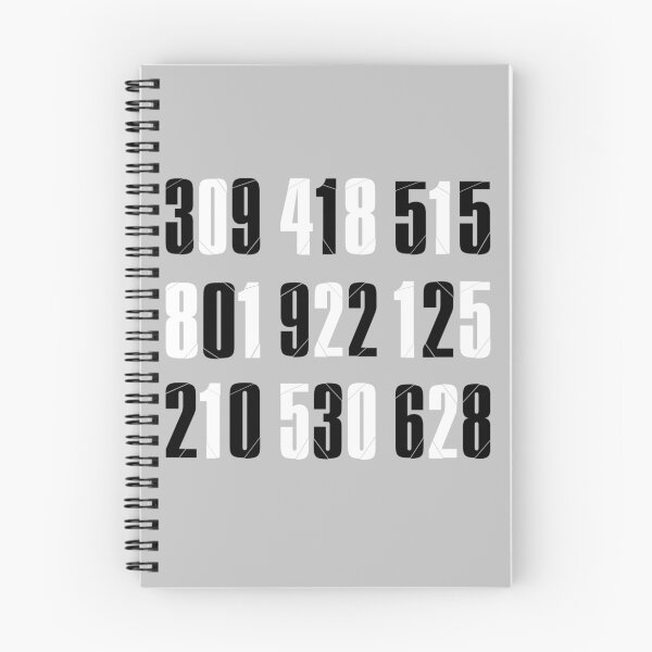 Item preview, Numbers - OT9: B&W designed and sold by Dianthus.