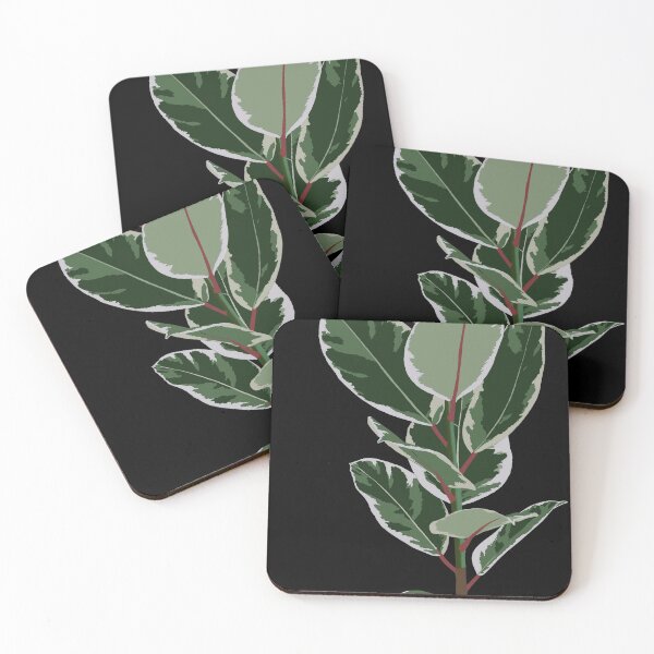 Item preview, Variegated Rubber Plant designed and sold by kaberman.