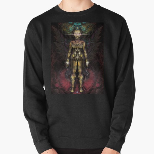 Fractal GOD - Angel Pullover Sweatshirt