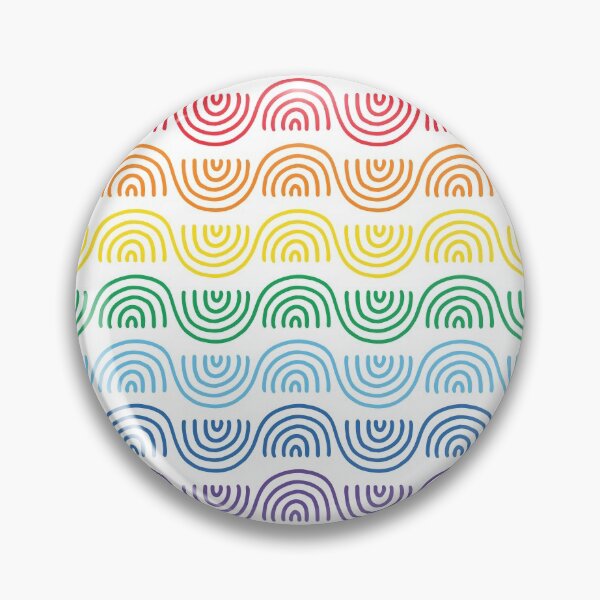 Item preview, Rainbow Waves designed and sold by cheekimori.