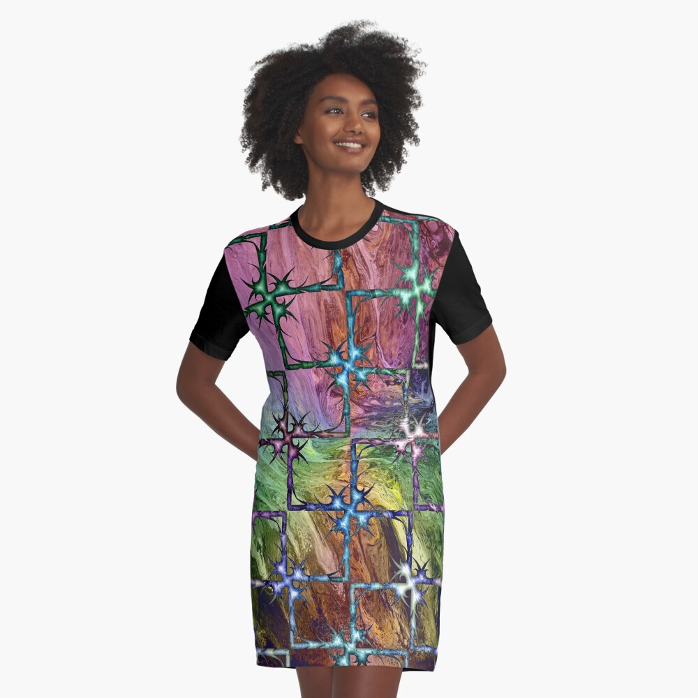 Perilous Graphic T-Shirt Dress