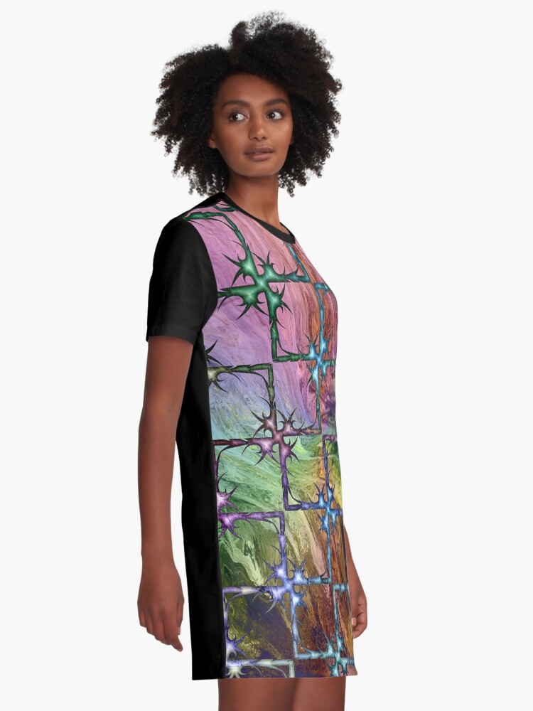 Alternate view of Perilous Graphic T-Shirt Dress