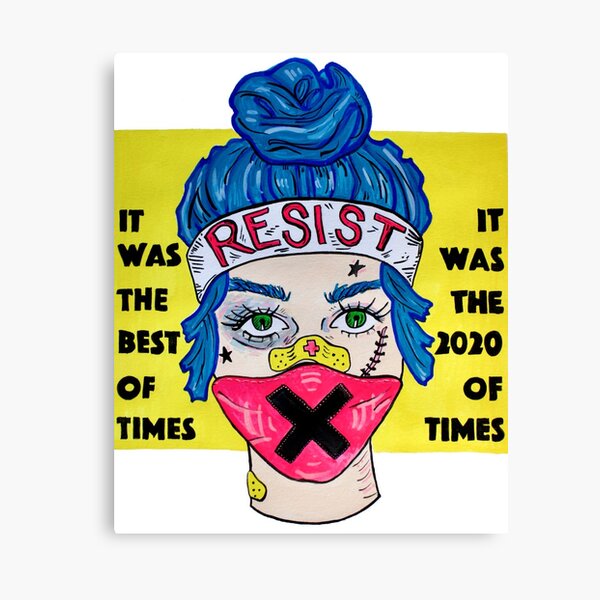 RESIST Canvas Print