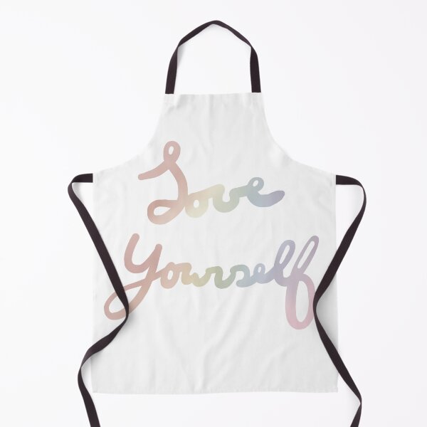 Item preview, Love Yourself Dark Rainbow Lettering designed and sold by awdertotter.
