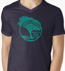 Joshua-Baum-Nationalpark T-Shirt mit V-Ausschnitt