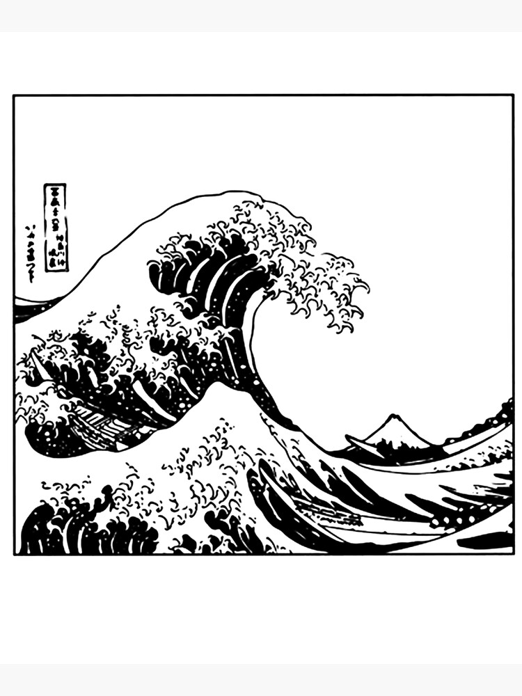 The Great Wave Off Kanagawa by SarrazinApparel