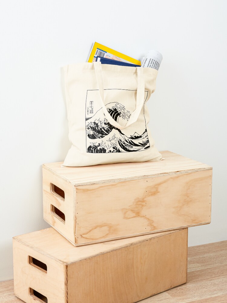 Alternate view of The Great Wave Off Kanagawa Tote Bag
