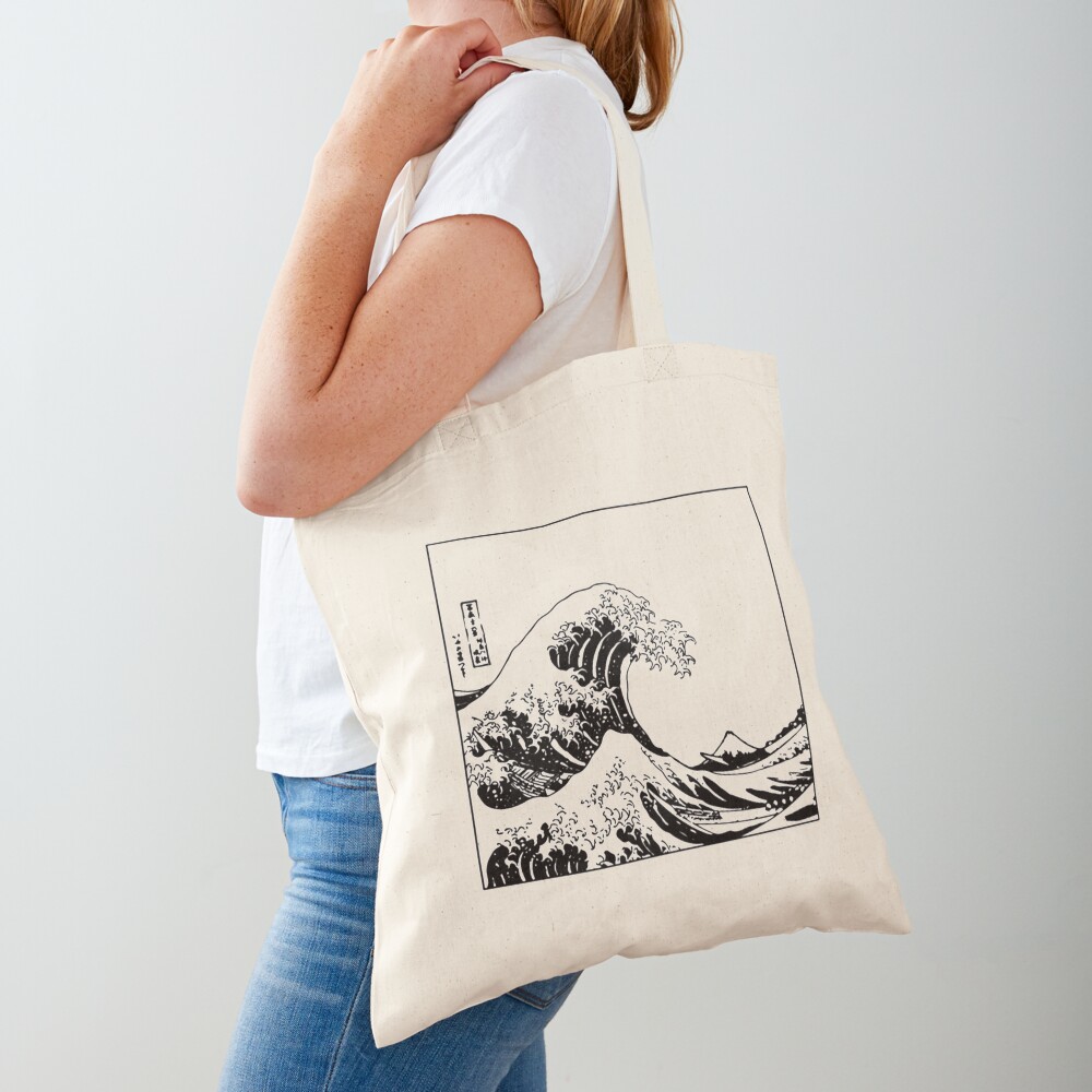 The Great Wave Off Kanagawa Tote Bag