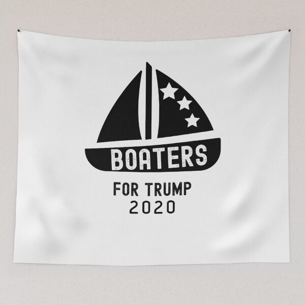 Item preview, Quote Tee Boaters For Trump 2020 Election Slogan Simple Style designed and sold by somebasic.