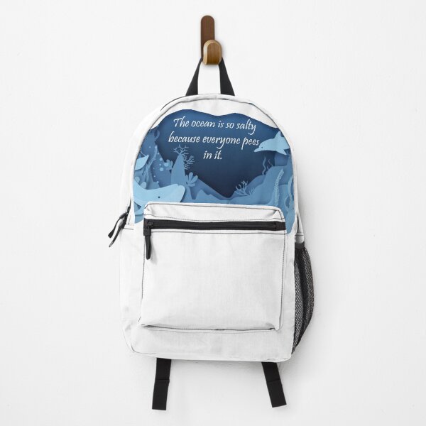 Item preview, The ocean is so salty because everyone pees in it. designed and sold by Mediosa.