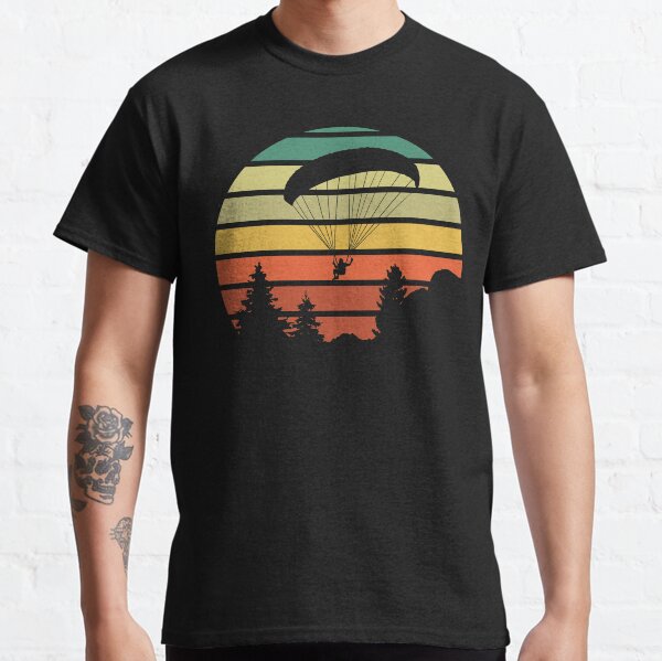 Paragliding Sunset Classic T-Shirt